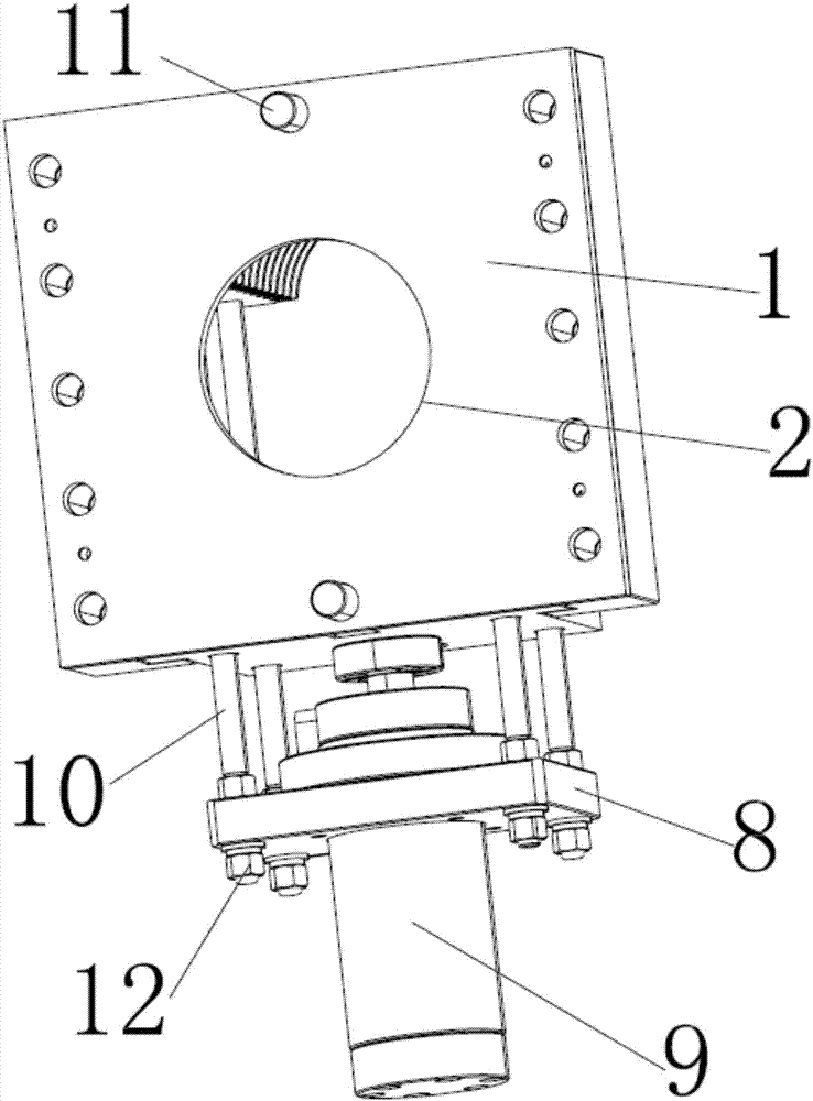 一种应用于合模机中座定位锁紧的抱闸装置的制造方法