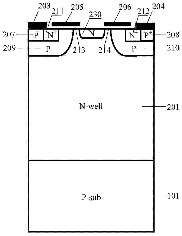 一種雙向MOS型器件及其制造方法與流程