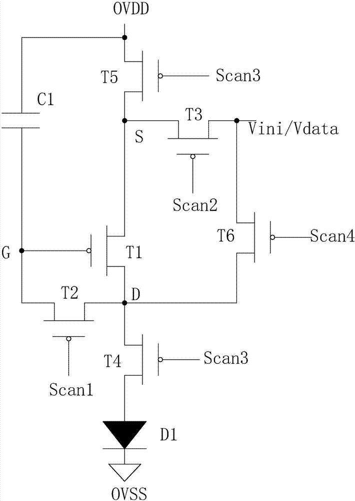 AMOLED像素驱动电路及像素驱动方法与流程