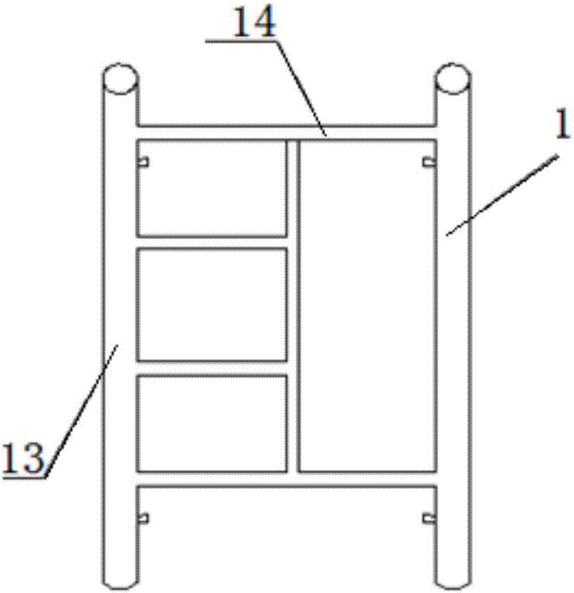 一种尺寸可调式的装配式门式施工支架的制造方法与工艺