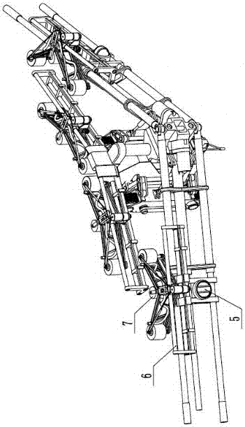一种可变框架结构的履带攀爬式风电塔清洗检测机器人的制造方法与工艺