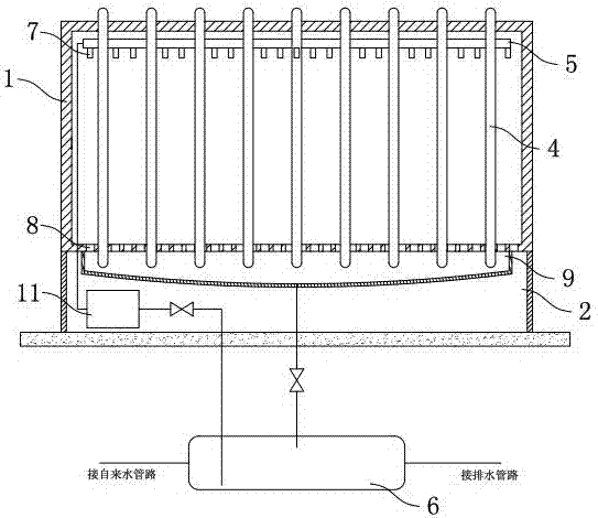 一種公交車候車站臺的制造方法與工藝