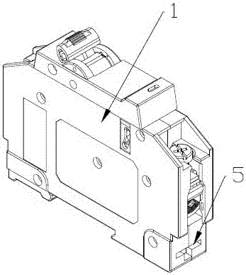 一種小型斷路器的安裝機構(gòu)的制造方法與工藝