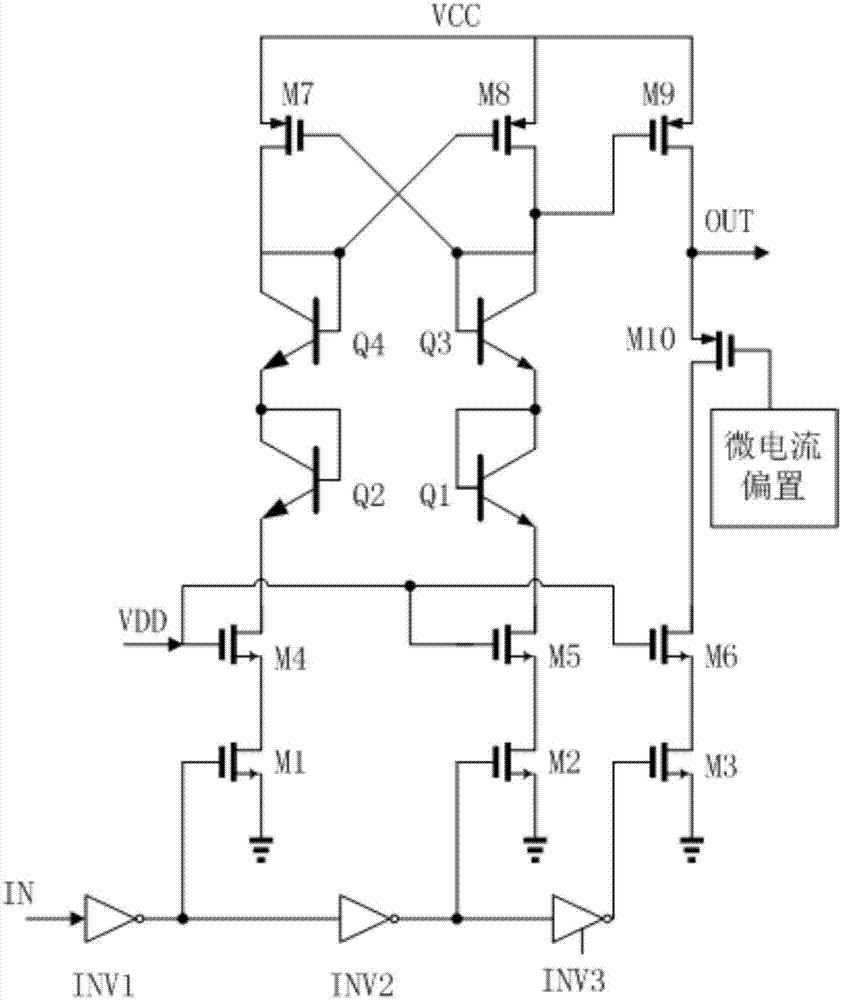 電平轉換電路的制造方法與工藝