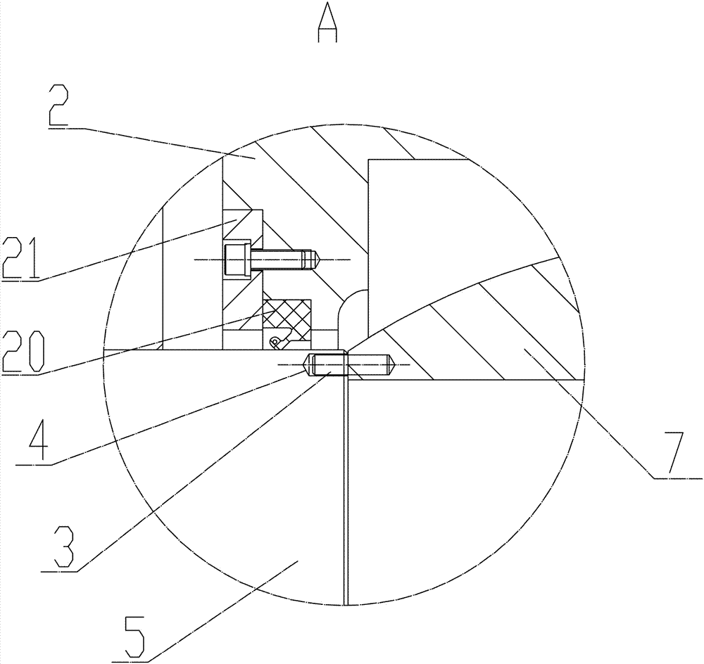 一種帶開(kāi)度傳感器的弧形閘門(mén)支鉸及裝配定位方法與流程