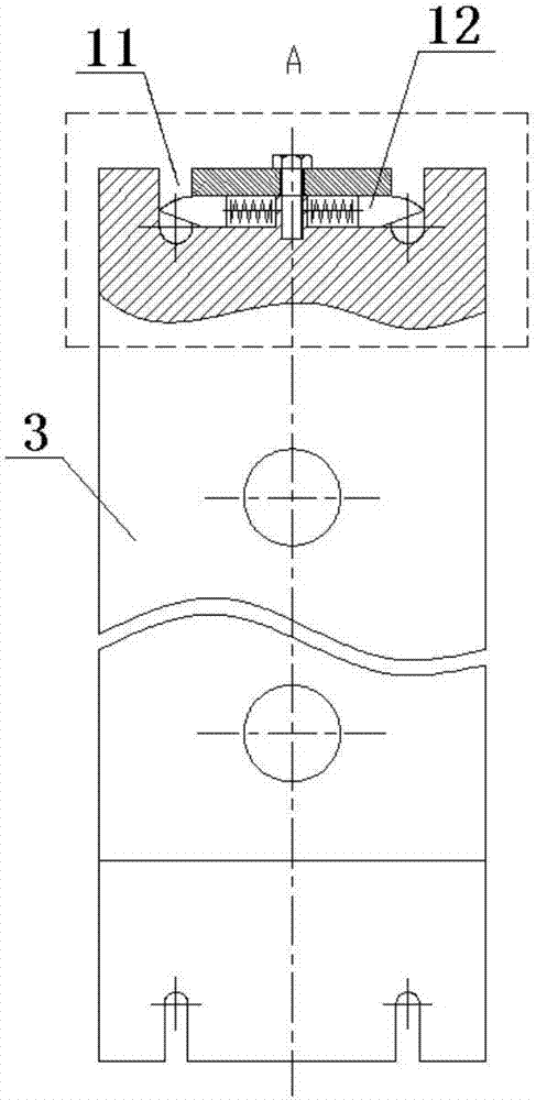 一種發(fā)動機反饋鋼索空行程測量試驗器的制造方法與工藝