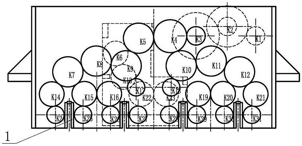 双排L型轻质隔墙板挤压机双层输出轴减速箱的制造方法与工艺