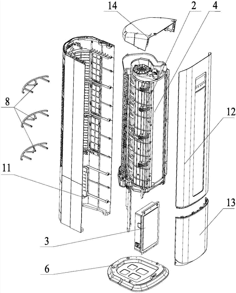 柱形柜式空调的制造方法与工艺