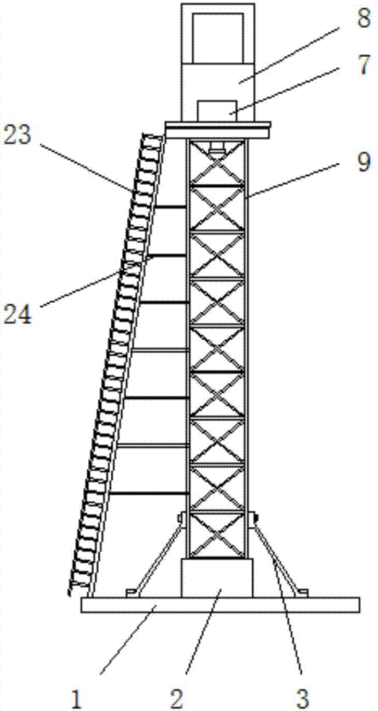 一种建筑塔吊的制作方法