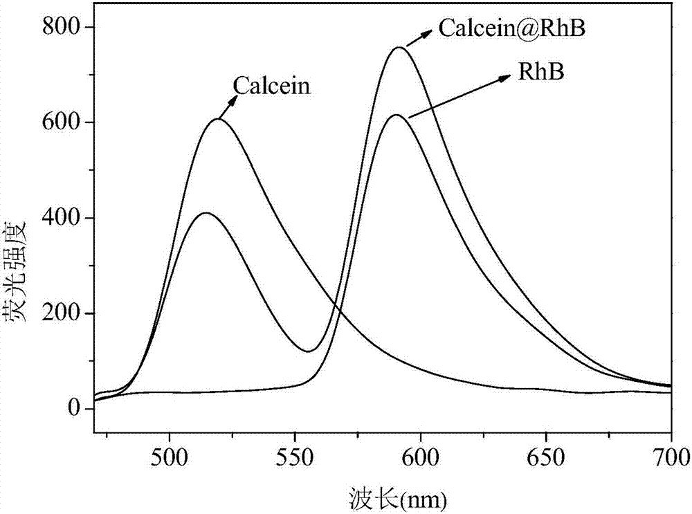 一种基于钙黄绿素‑罗丹明B‑金离子体系检测S2‑的方法与流程