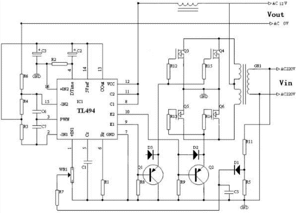 一種電場(chǎng)式無(wú)線電力傳輸驅(qū)動(dòng)系統(tǒng)的制造方法與工藝