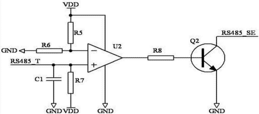 一种RS485线路选择器电路的制造方法与工艺