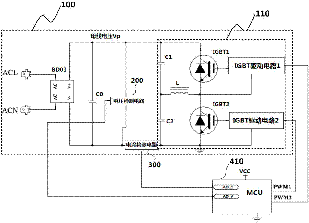 一種恒功率控制電路及應(yīng)用其的電磁加熱設(shè)備和家用電器的制造方法與工藝