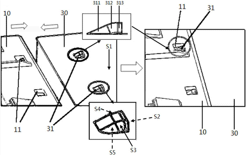 一种采用金属中框的USBHUB组装结构的制造方法与工艺