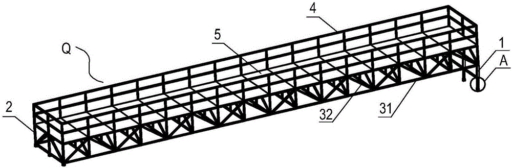 一种可移动的钢结构高空操作平台的制造方法与工艺