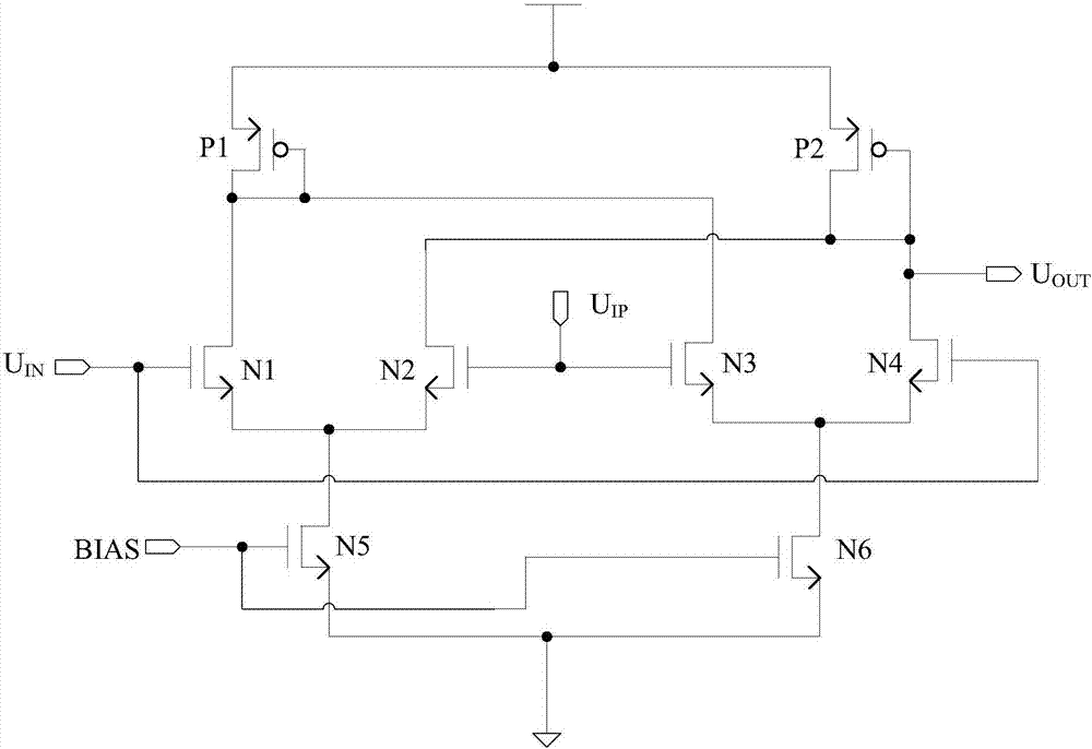 一種比較器電路的制造方法與工藝