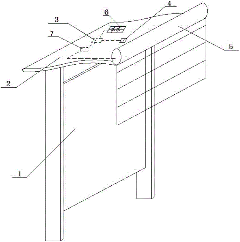 一種電機(jī)驅(qū)動(dòng)式擋雨公交站臺(tái)的制造方法與工藝