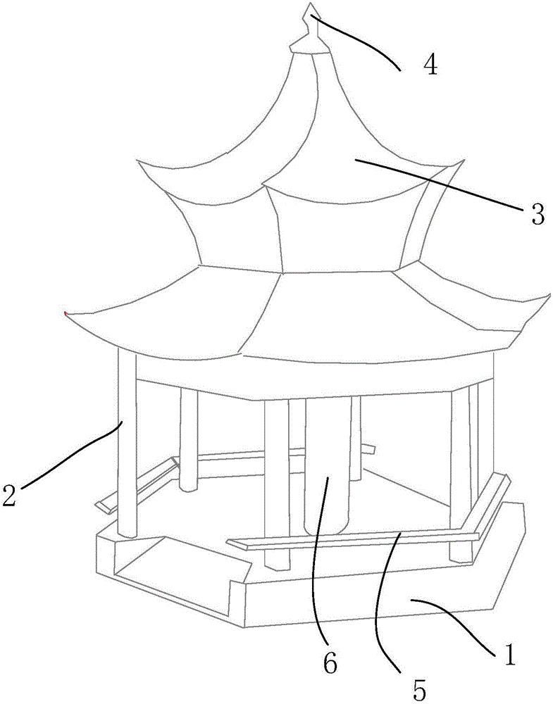 一种具有避雷功能的停车棚的制造方法与工艺