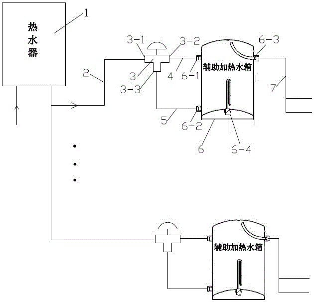 一種即開即熱緩沖熱水系統的制造方法與工藝