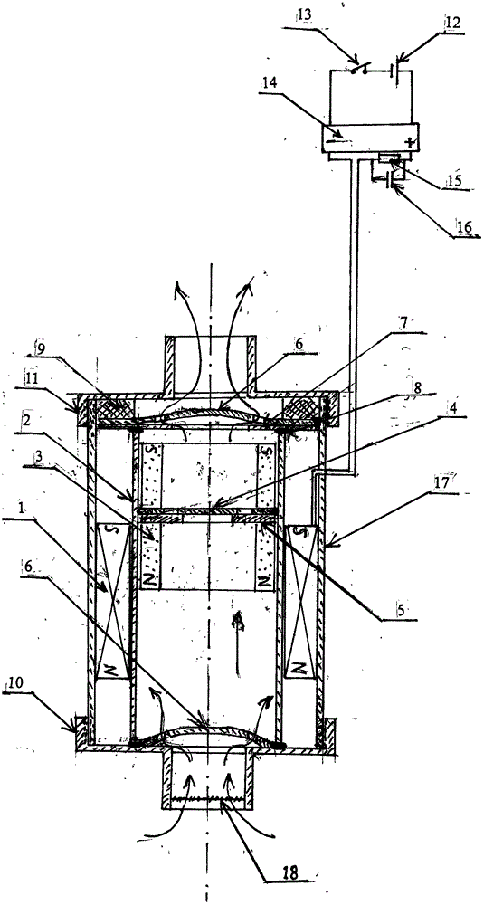 电磁推拉水泵的制造方法与工艺