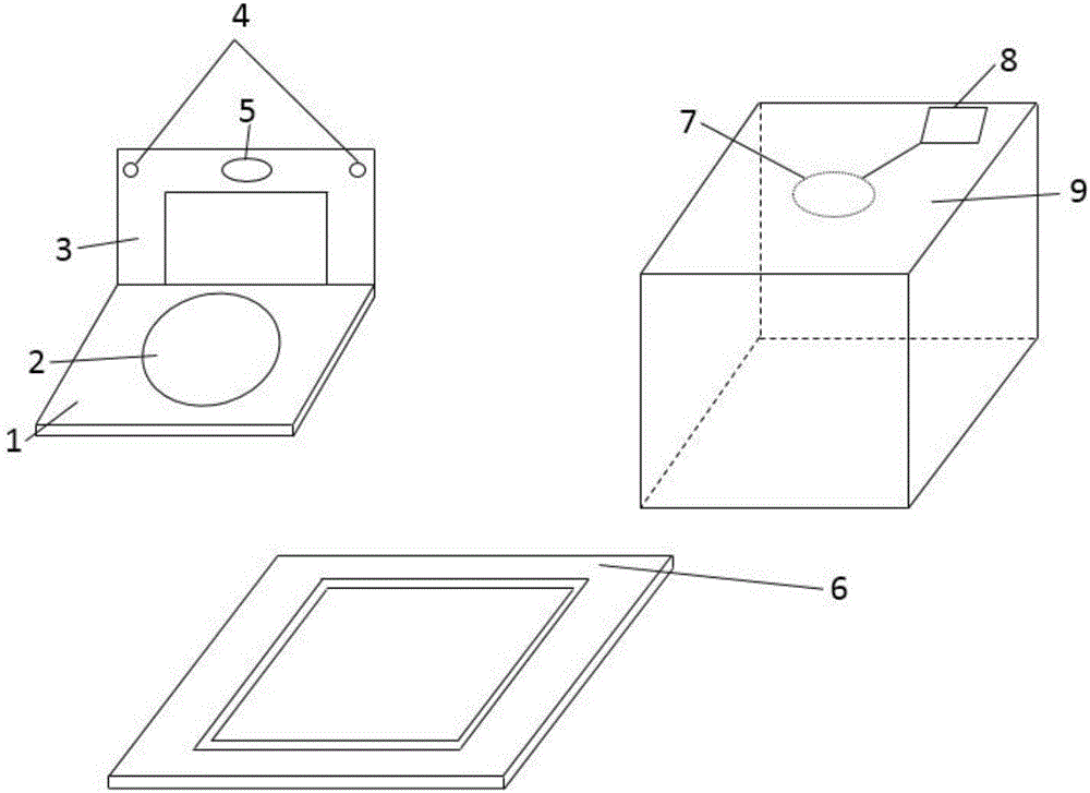 一種帶有可控光源的隔光盒子的3D掃描裝置的制造方法