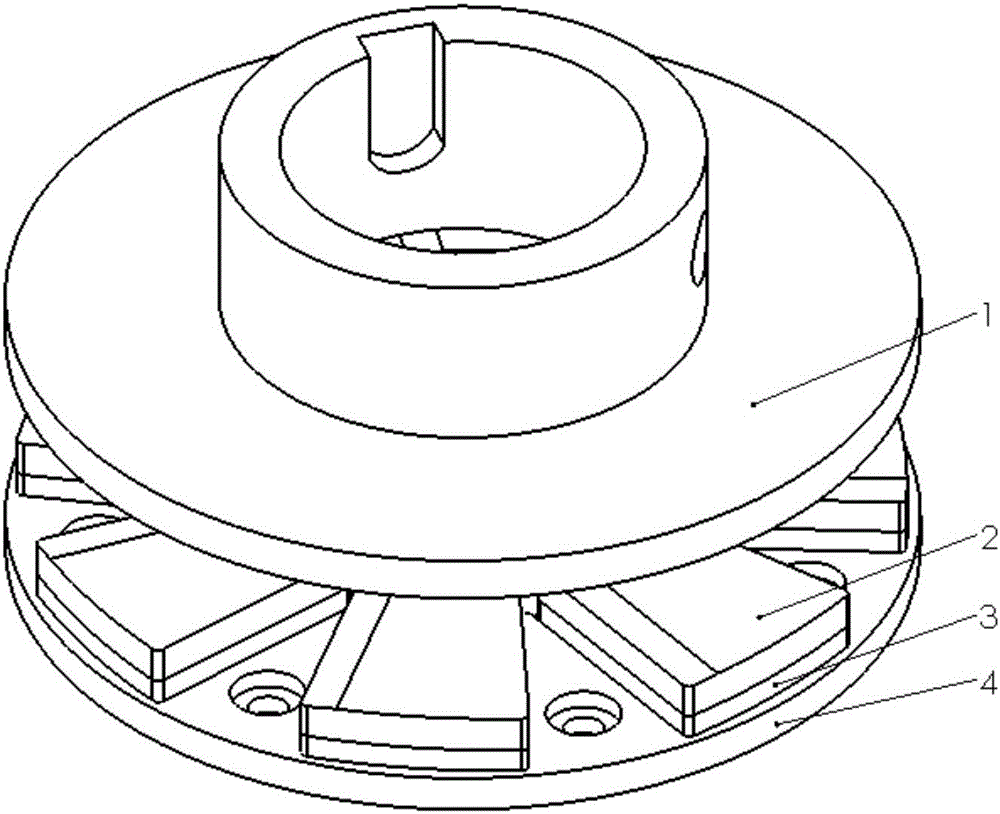变弹性模量弹性垫支撑的可倾瓦推力轴承的制造方法与工艺