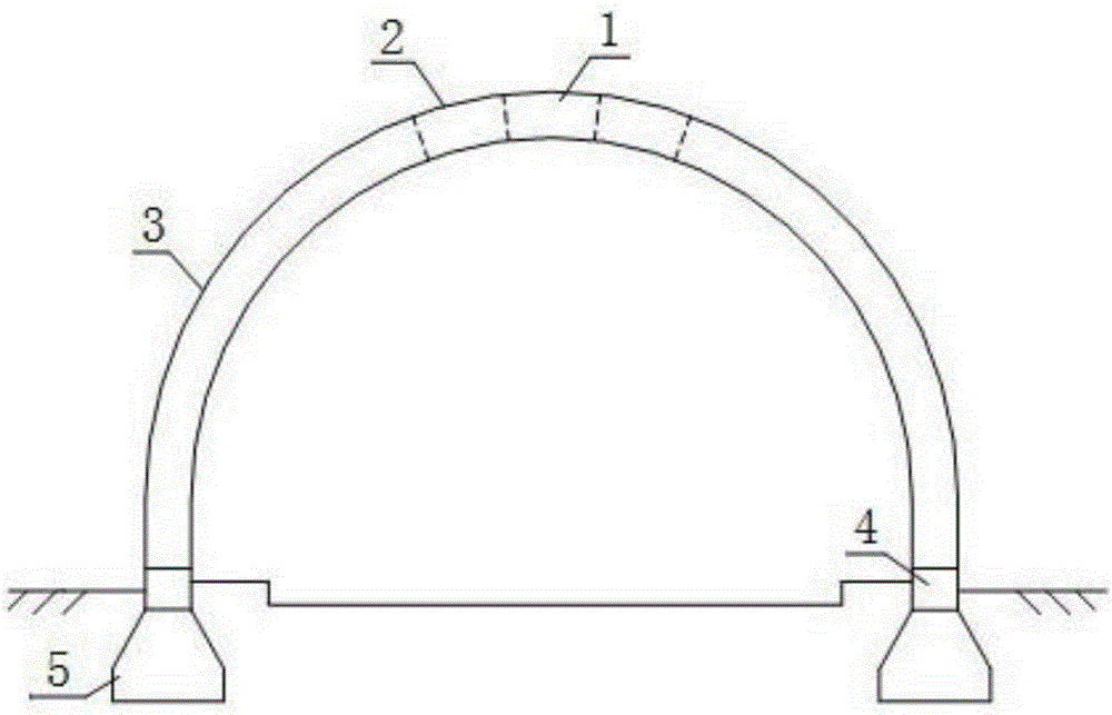 背景技术:棚式明洞是隧道工程中重要的构筑物,根据其功能主要可分为两