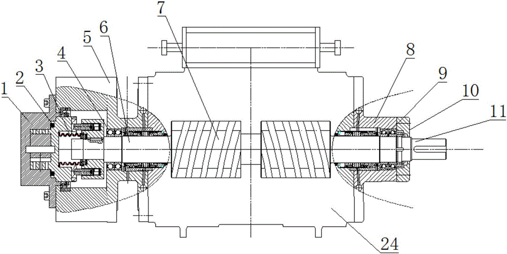 一种多相泵停机保护瞬态阻尼防反转机构的制造方法与工艺