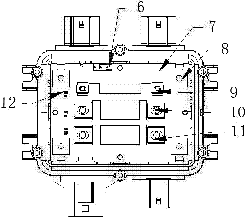 一種帶熔斷指示的新能源汽車高壓配電盒的制造方法與工藝