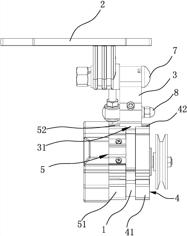 缝纫机无壳式电机的连接结构的制造方法与工艺
