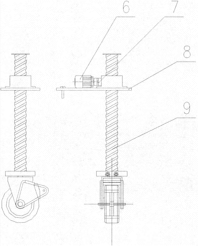 一種可跨越障礙的移動登高梯的制造方法與工藝