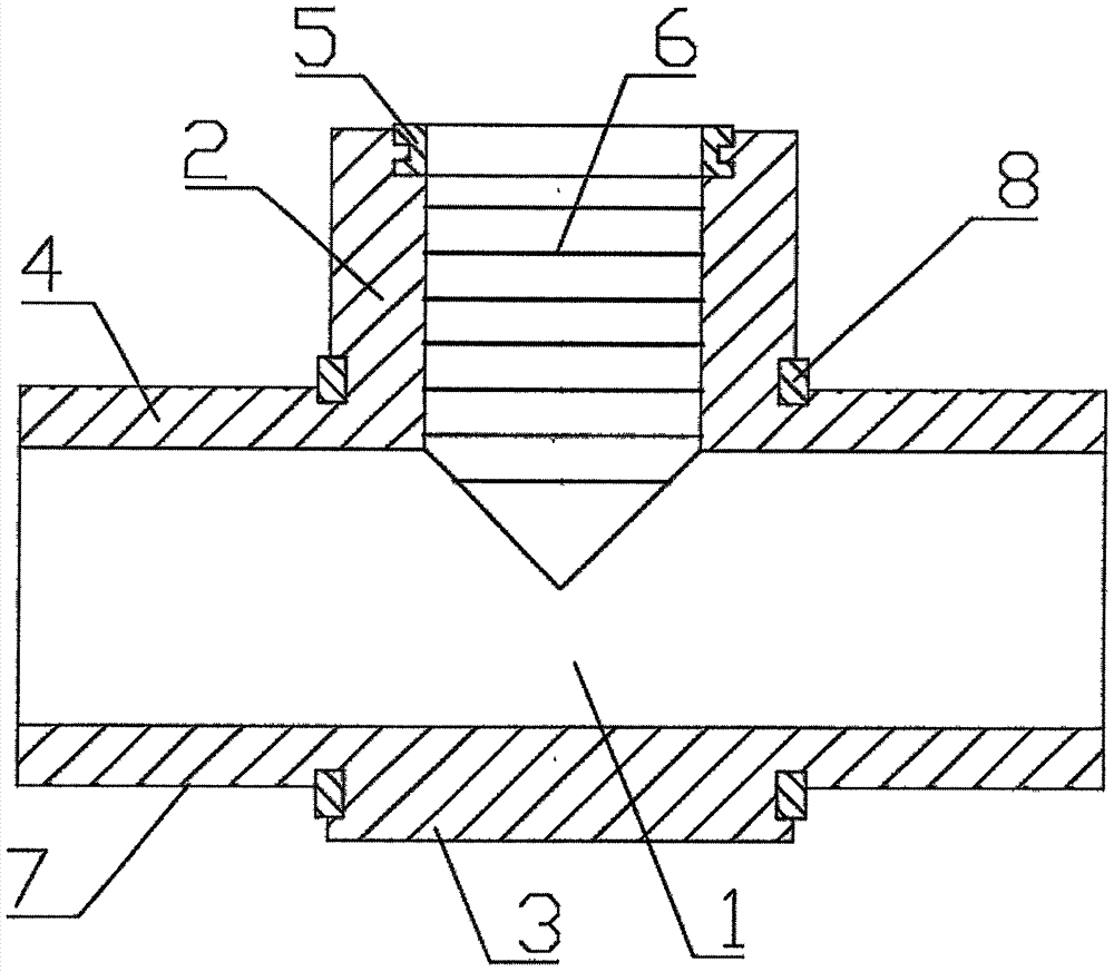 結(jié)腸治療機(jī)進(jìn)水管水溫檢測(cè)連接件的制造方法與工藝