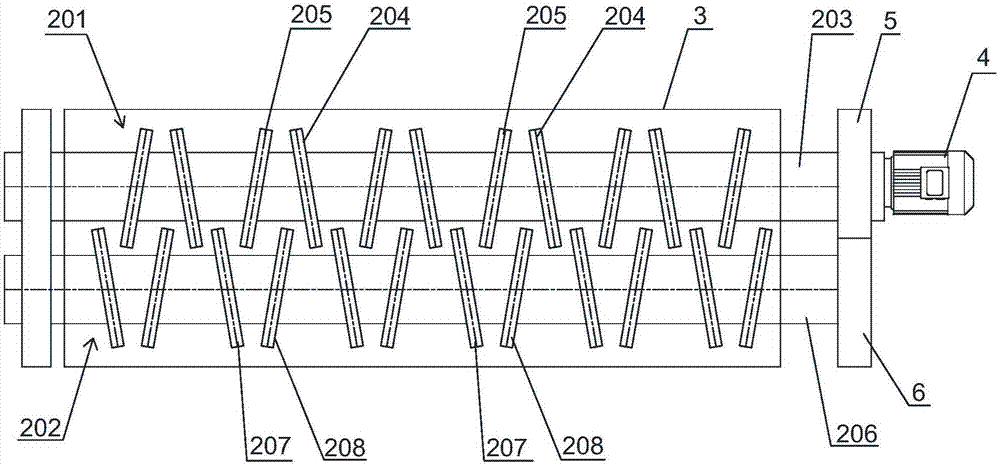 一种用于烘干机的新型桨叶轴的制造方法与工艺