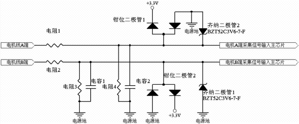 具有高安全性的车用低成本高精度电机端电压检测电路的制造方法与工艺