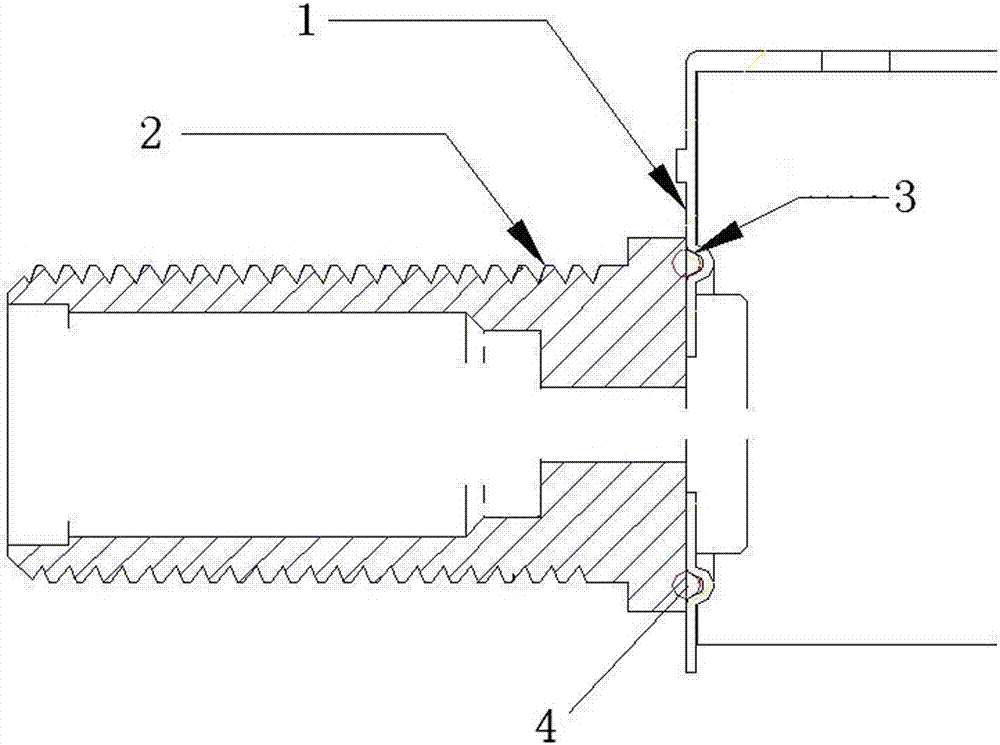 機(jī)頂盒屏蔽罩與射頻頭連接結(jié)構(gòu)的制造方法與工藝