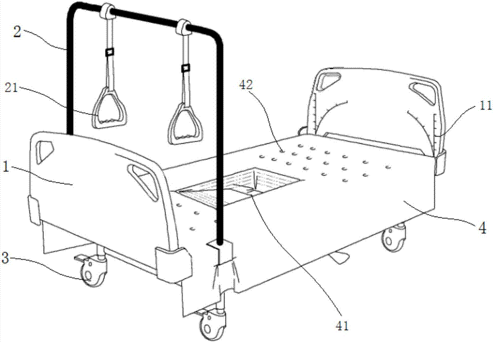 一种多功能病床的制作方法