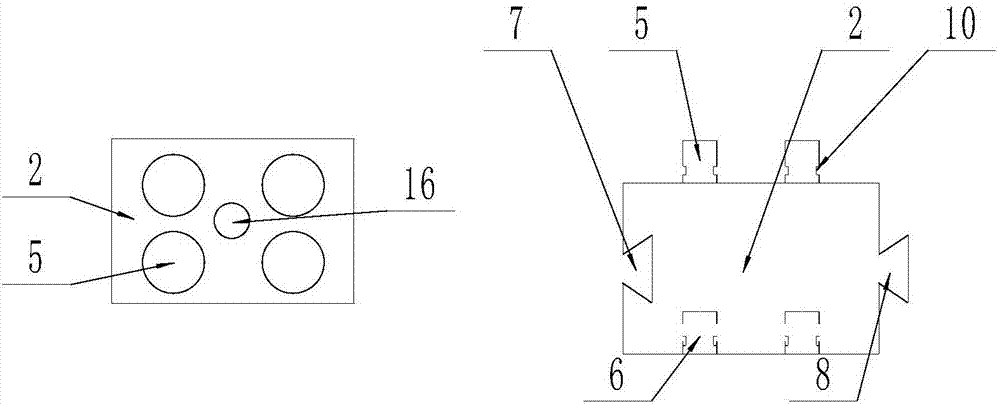 一种模拟建筑的组合儿童玩具的制造方法与工艺