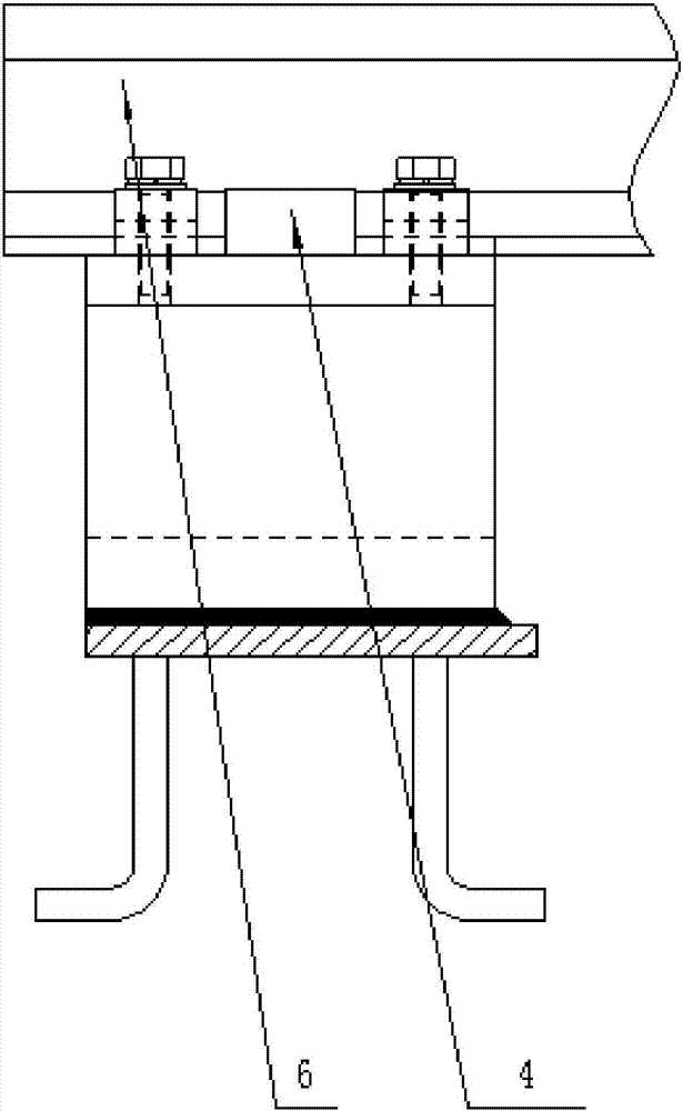 一种落轮机基础坑上缘钢轨防爬装置的制造方法