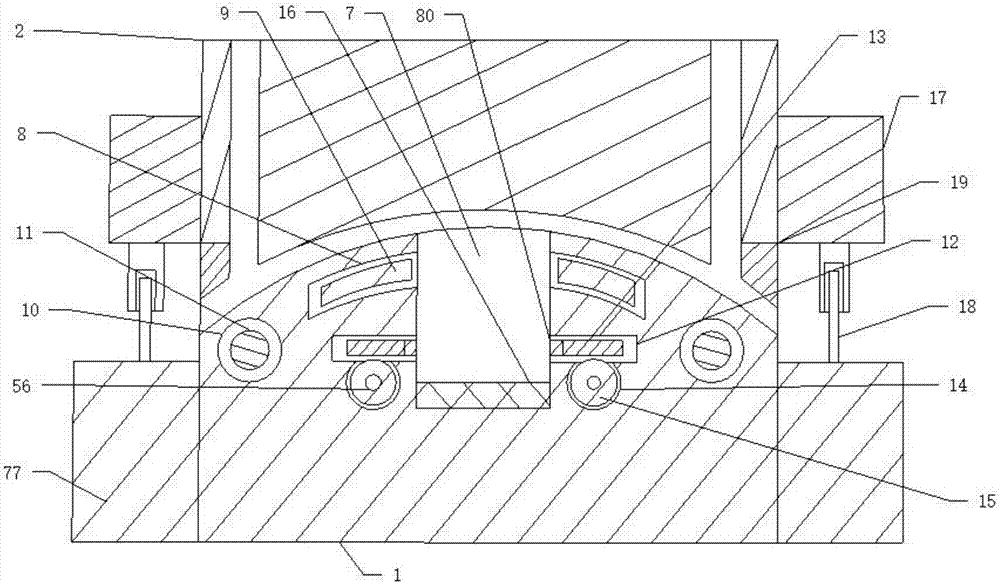 一种公路长轨道抗倒伏自动防护栏的制造方法与工艺