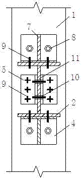 一種通過形狀記憶合金連接的擴孔型高延性鋼結(jié)構(gòu)梁柱節(jié)點及其施工方法與流程