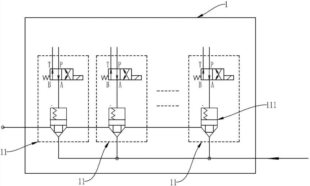 一種液壓壓機(jī)的加壓調(diào)速油路及控制方法與流程