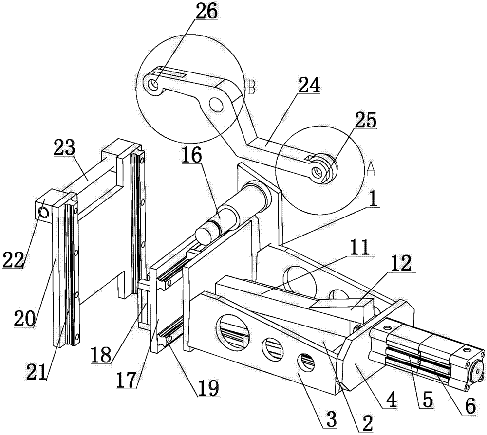 一种双液压缸操控式全方位移动液压缸装置的制造方法
