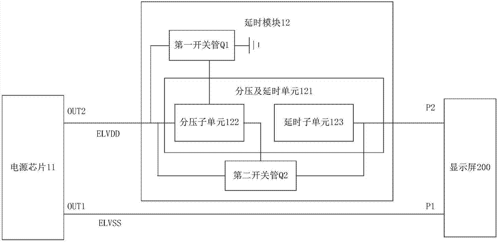 顯示裝置以及顯示屏的供電電路和供電方法與流程