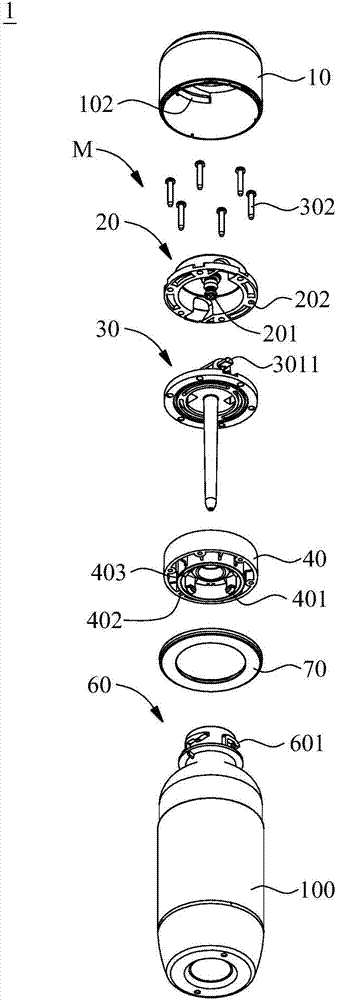 气泡水机无段泄压装置的制造方法
