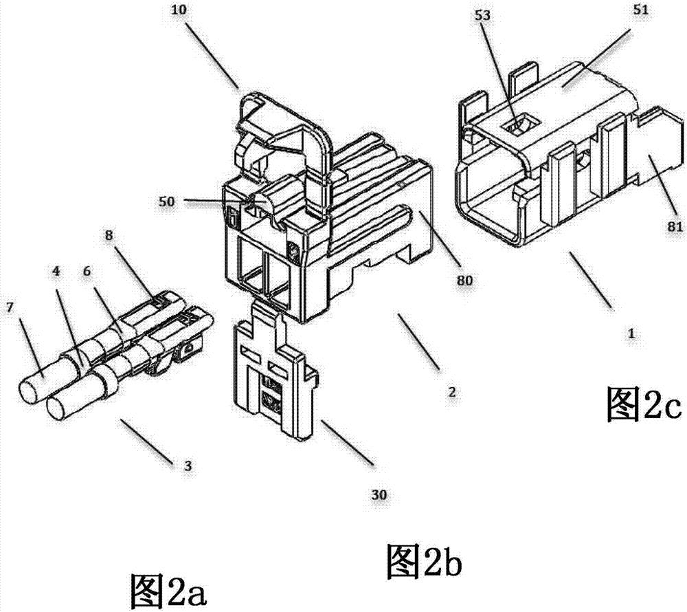 具有端子位置保證裝置的連接器的制造方法