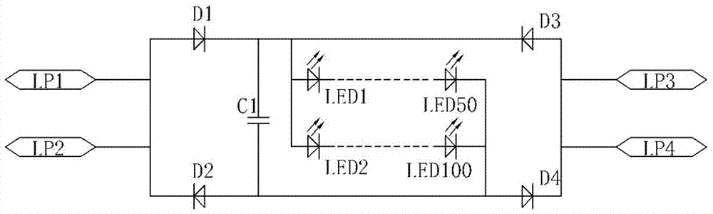 可替换荧光灯管直接与高频镇流器工作的LED改造灯的制造方法与工艺