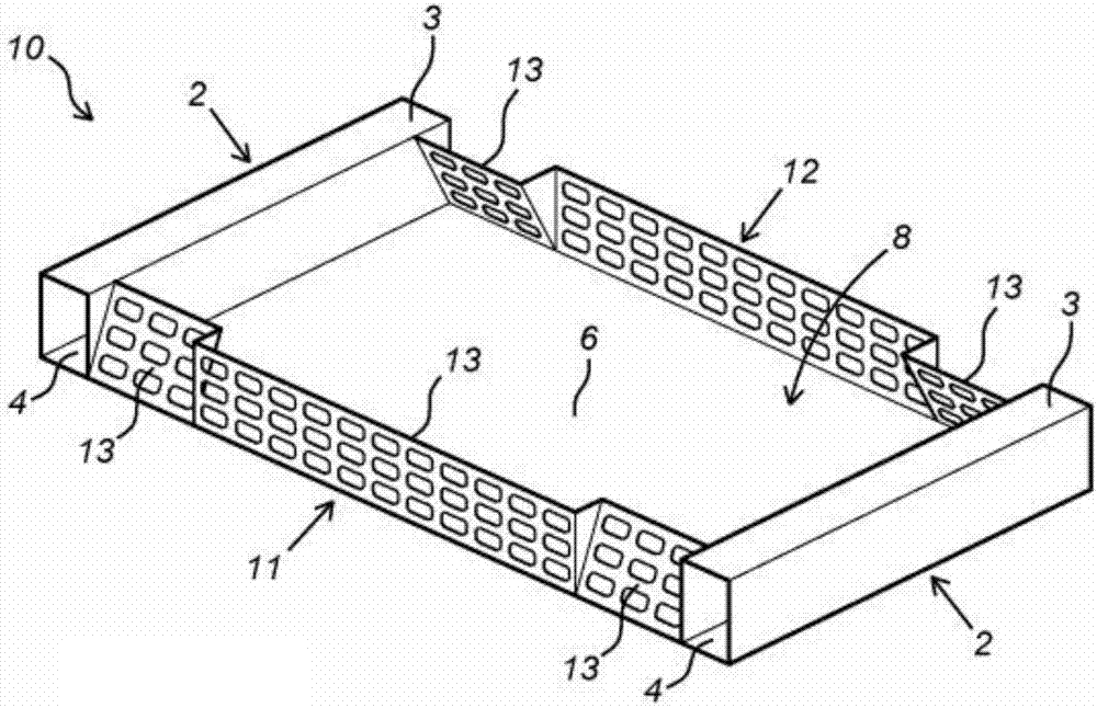 用于容納活家禽的容器基部、容器區(qū)段、容器蓋和容器組件以及用于裝載和卸載這種容器組件的方法與流程