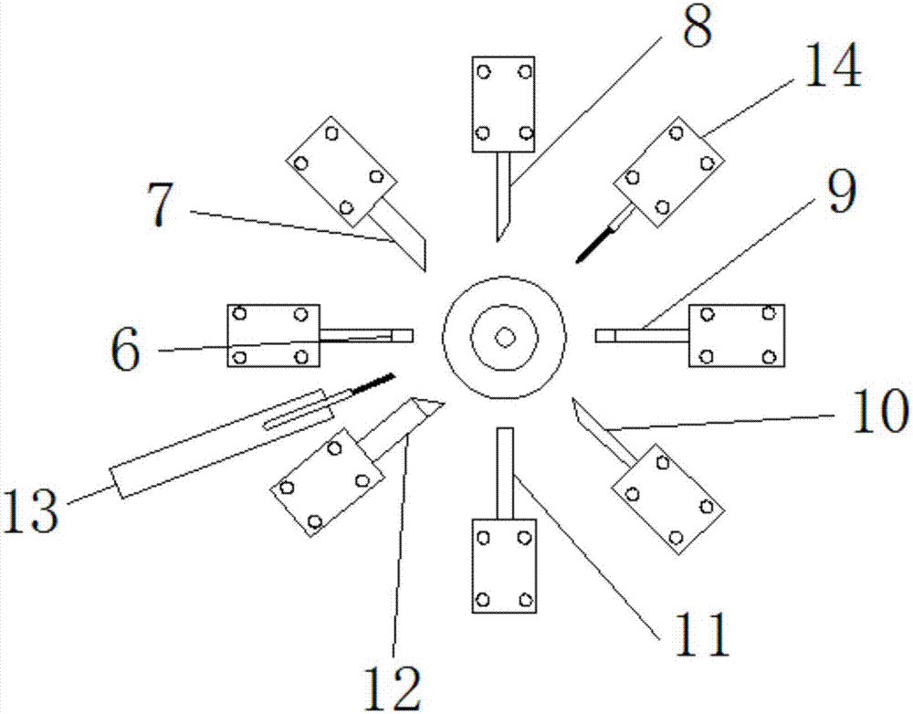 一种双耳扭簧成型机的制作方法