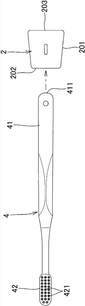牙刷組件、牙刷用配件、刷牙輔助系統(tǒng)、刷牙評價系統(tǒng)、刷牙輔助裝置、以及刷牙輔助程序的制造方法