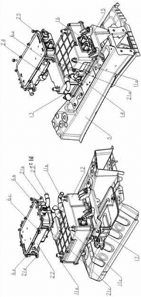 一種電動汽車高壓功率電子裝置布置結(jié)構(gòu)的制造方法